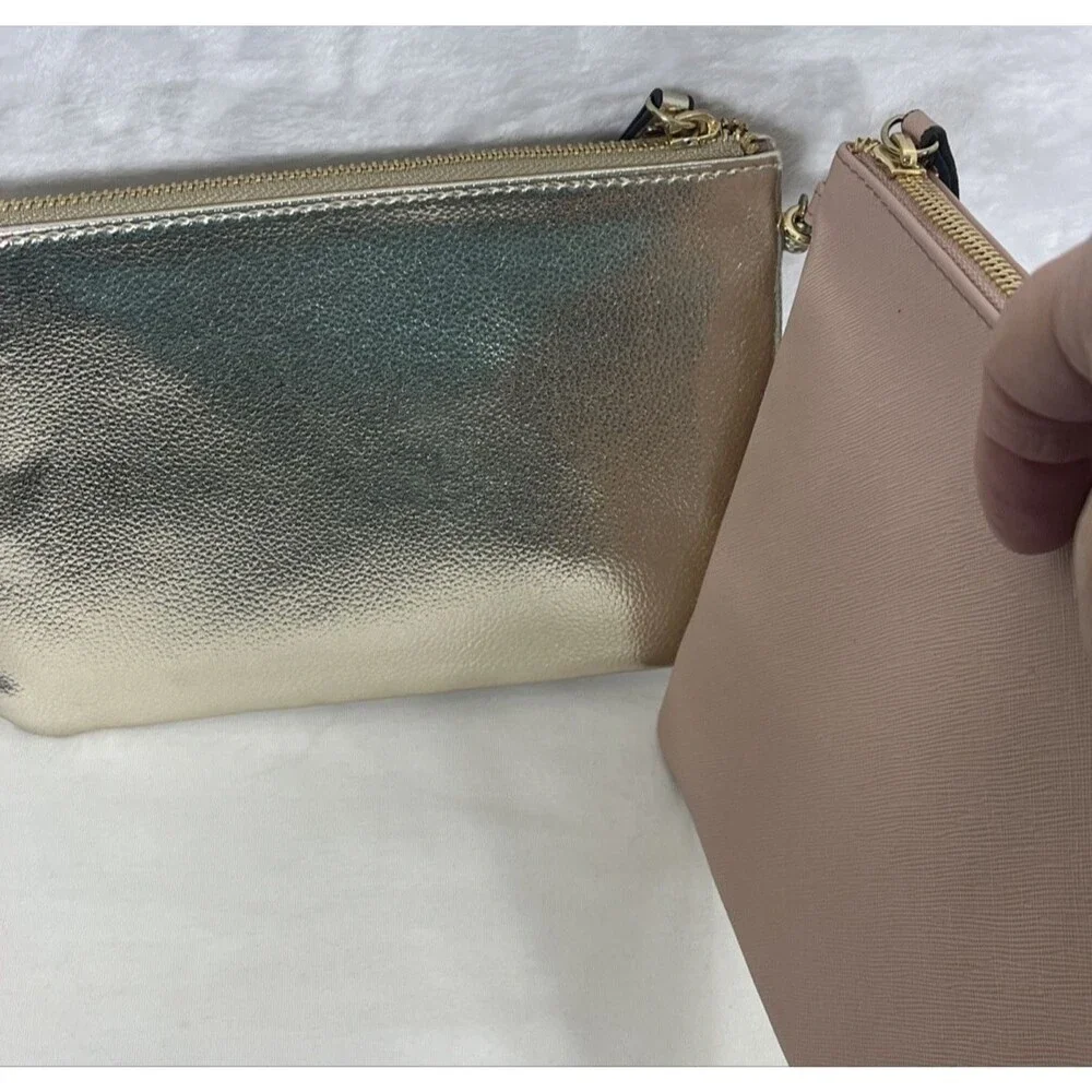 Anne Klein 2 Pack Wristlets Pink Gold NEW